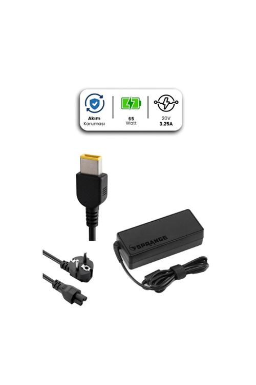 20V 3.25A USB Pin 65 Watt For LENOVO Laptop Adaptör