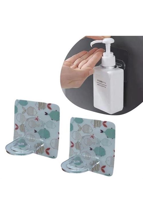 Süper Yapışkanlı Çok Amaçlı Cember Askı 2 Adet