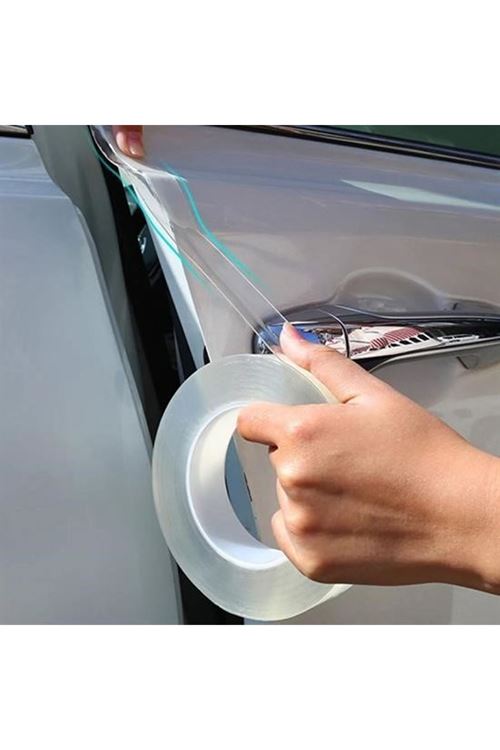 Tbl Dekor® Şeffaf Su Geçirmeyen  Dayanıklı Kolay Yapışan Çizilmeye Dayanıklı Oto Darbe Koruyucu Bant