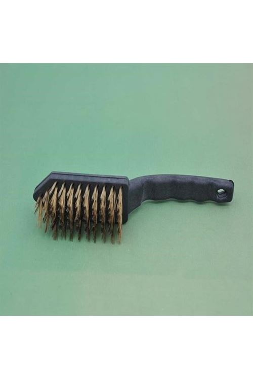 Tbl Dekor® Metal Tel Fırça Plastik Saplı Pas Kir Sökme Temizleme Fırçası