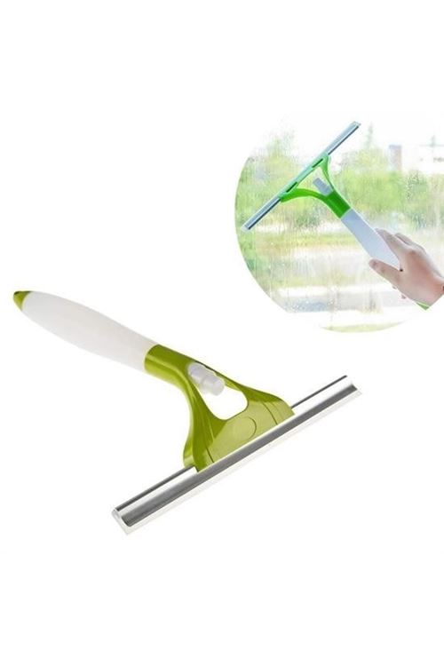 Tbl Dekor® Pratik Spreyli Cam Sil Pencere Ayna Tezgah Duşakabin Temizleyici Püskürtmeli Silme Aparatı