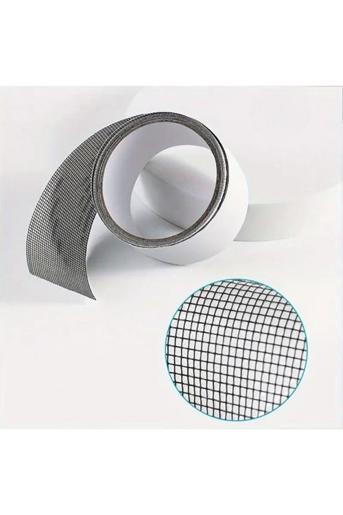Tbl Dekor® Güçlü Yapışkanlı Pencere Tamir Bandı, Böcek Önleyici Yama Bandı 2 mt x 5 cm