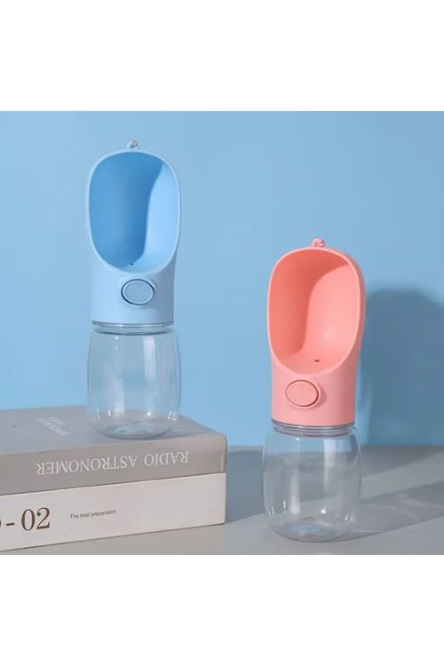 Tbl Dekor® Taşınabilir Butonlu 350 ml Evcil Hayvan Suluğu