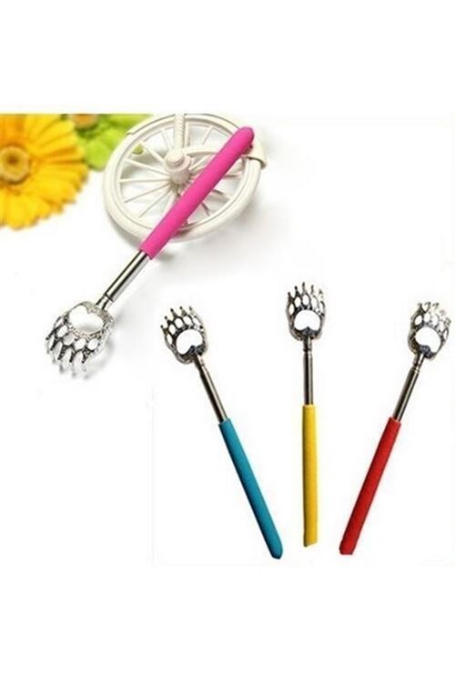 Tbl Dekor® Pratik Kolay Teleskopik Metal Sırt Kaşıma Kaşağı Aleti Aparatı