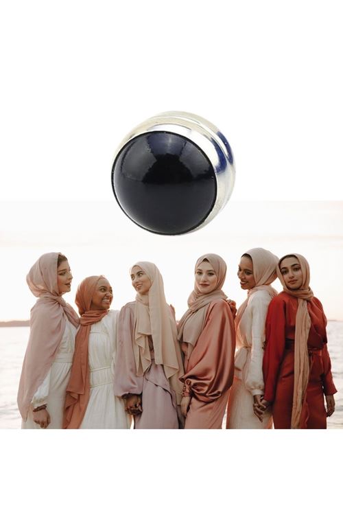 Tbl Dekor® Tekli Güçlü Mıknatıslı Eşarp Şal Mıknatısı