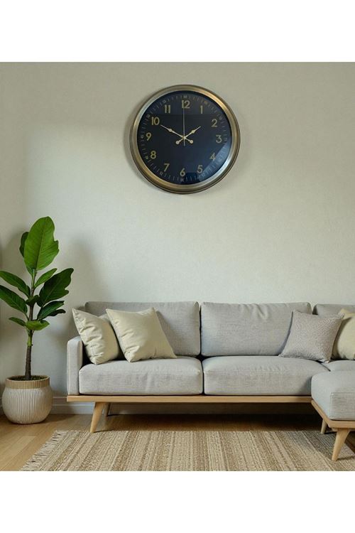 Zentime 40 Cm Eskitme Vintage Duvar Saati