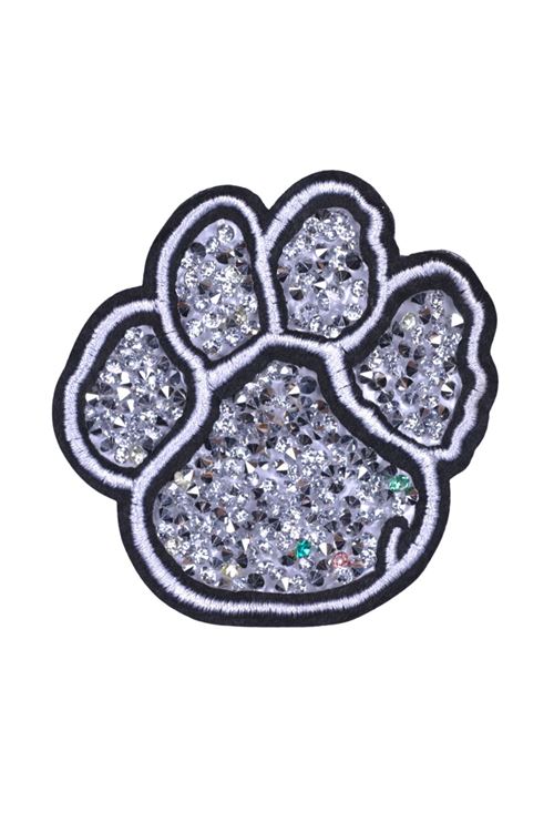 Aplike Ütü İle Yapışan Taşlı Pati Arma 5 cm