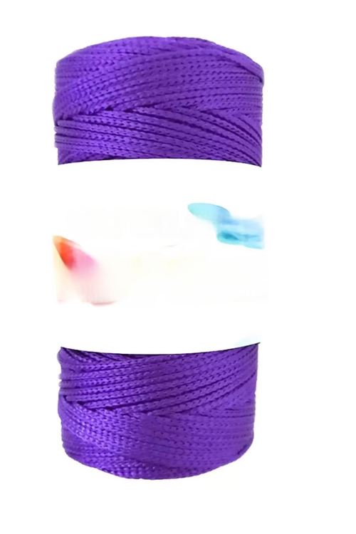 Makrome İpi 3mm Polyester Mor