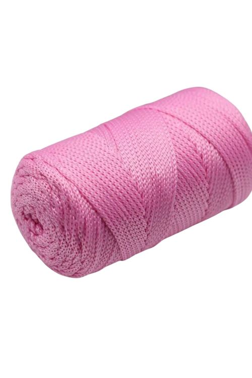 Makrome İpi 3mm Polyester Pembe