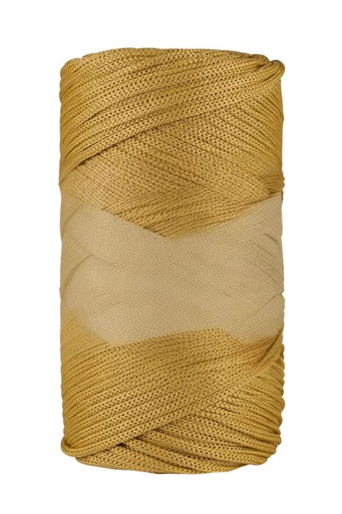 Makrome İpi 3mm Polyester Hardal