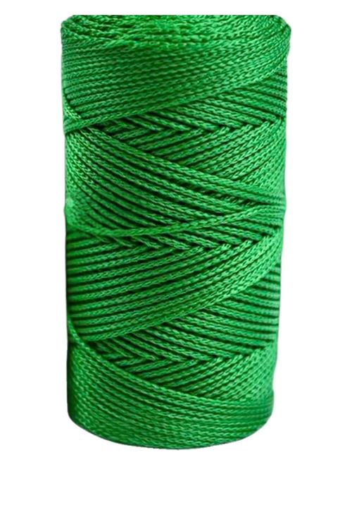 Makrome İpi 3mm Polyester Koyu Yeşil