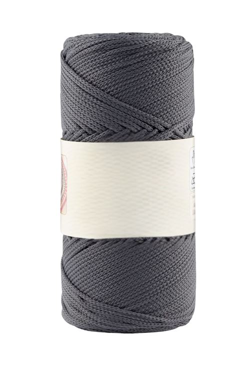 Makrome İpi 3mm Polyester Antrasit