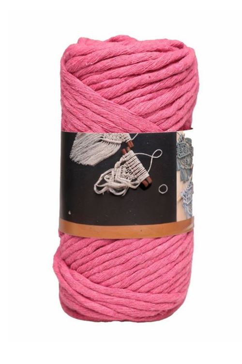 Pamuk Makrome 2 mm Şeker Pembe