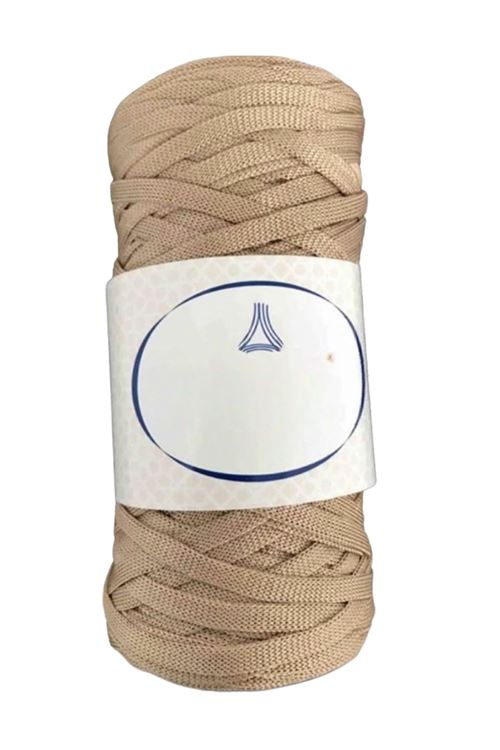 Ribbon Polyester 4 mm Koyu Bej