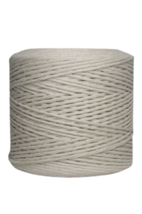 Pamuk Makrome 4 mm İp Krem