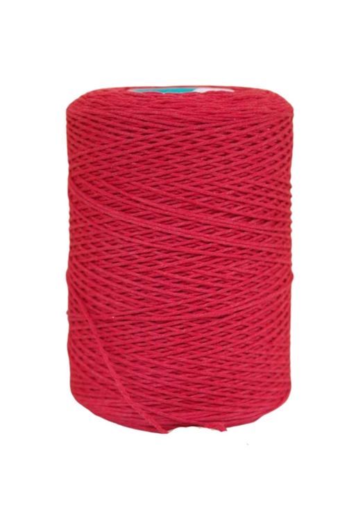 Pamuk Makrome 2 mm Kırmızı