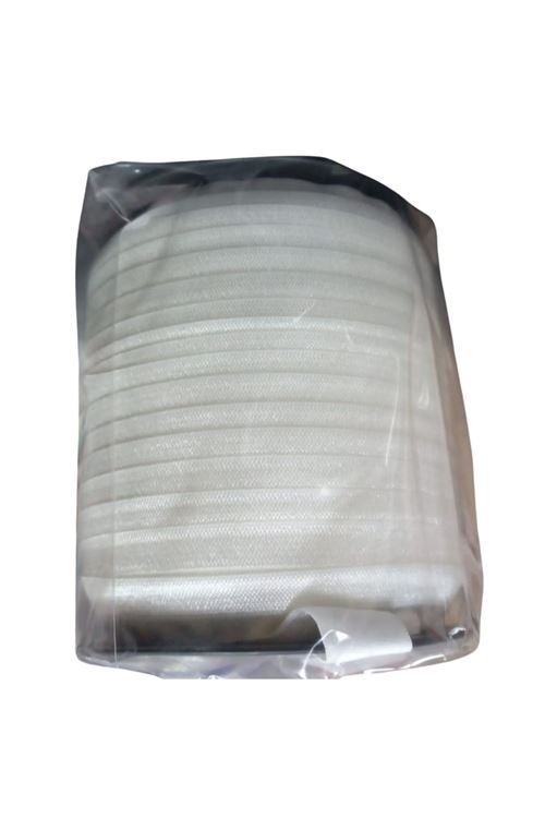 Çamaşır Lastiği Düz 1 cm  1 Metre Ekru