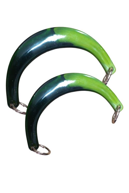 Çanta Sapı Ay Model Yeşil17 cm