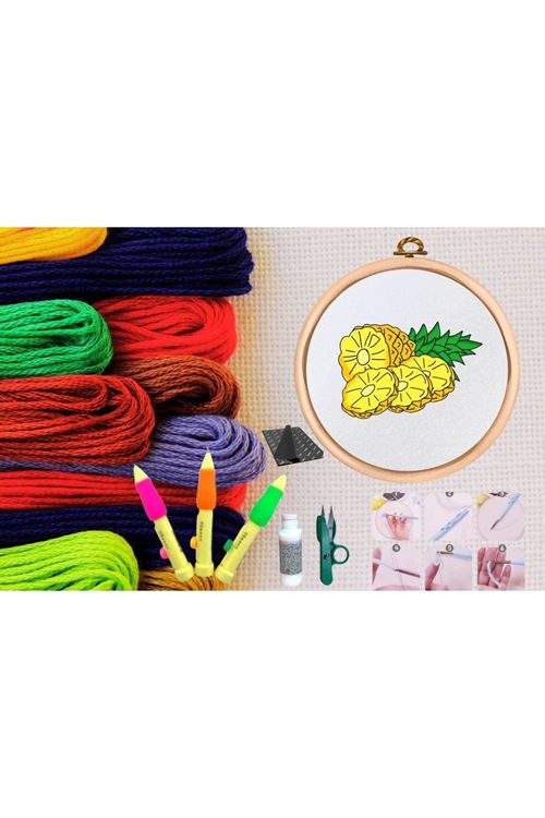 Punch Seti Nakış Seti Kasnaklı Kendin Yap Seti Seri 135