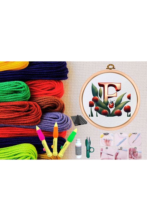 Punch Seti Nakış Seti Kasnaklı Kendin Yap Seti Seri 67