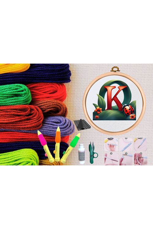 Punch Seti Nakış Seti Kasnaklı Kendin Yap Seti Seri 78