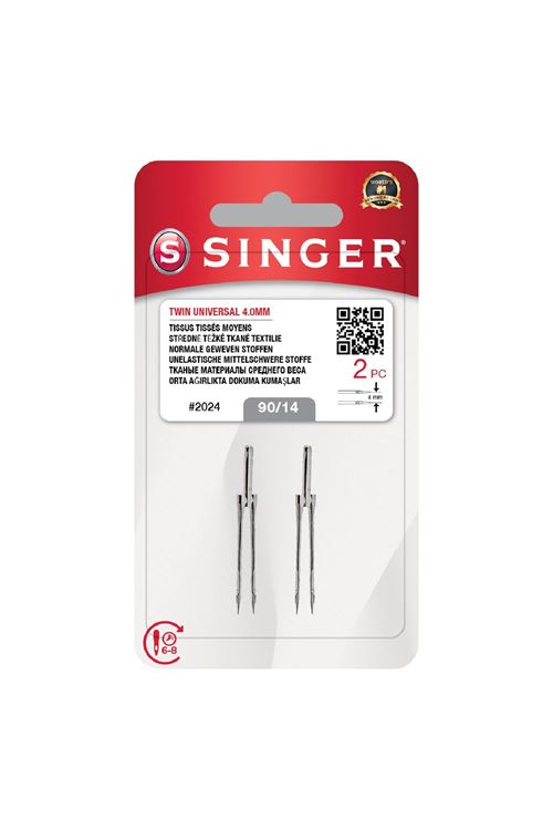 Çift İğne 4Mm. (2'Li Blister/14 No.)