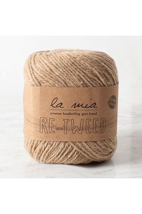 La Mia Re-Tweed Bej Melanj El Örgü İpi - L122 - 34407