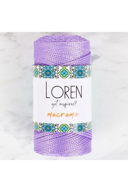 Loren Macrame Lila El Örgü İpi - RM 0130 - 34336