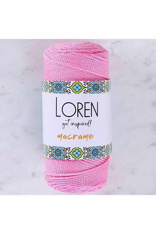 Loren Macrame Pembe El Örgü İpi - RM 074 - 34332