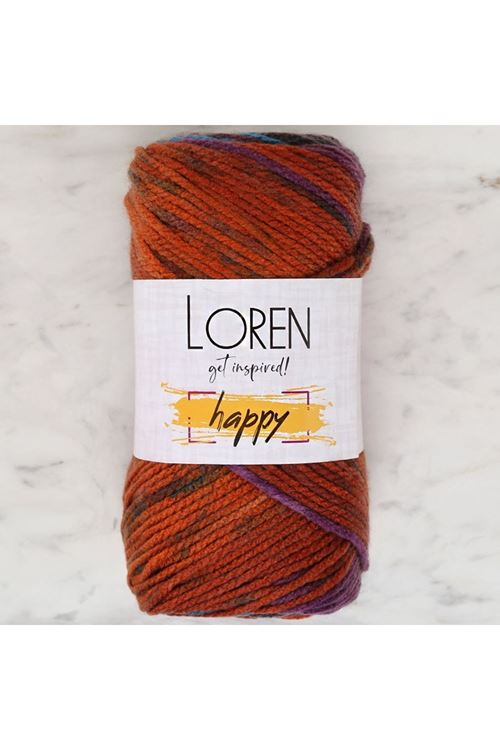 Loren Happy Ebruli El Örgü İpi - RH003 - 34288