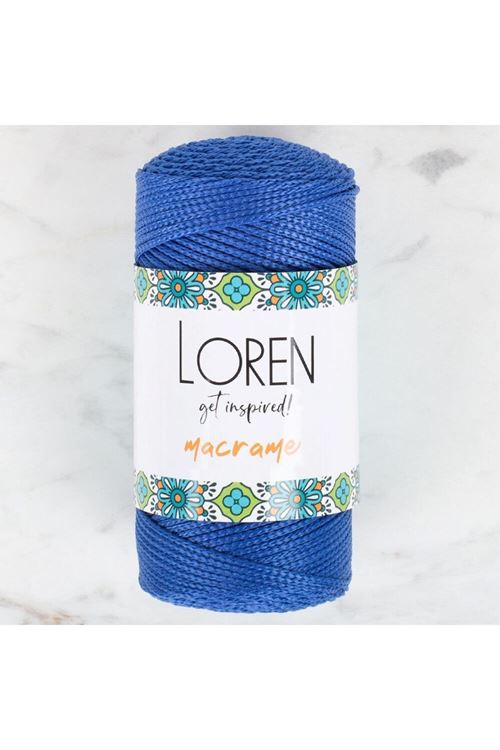 Loren Macrame Saks Mavi El Örgü İpi - RM 0252 - 34352