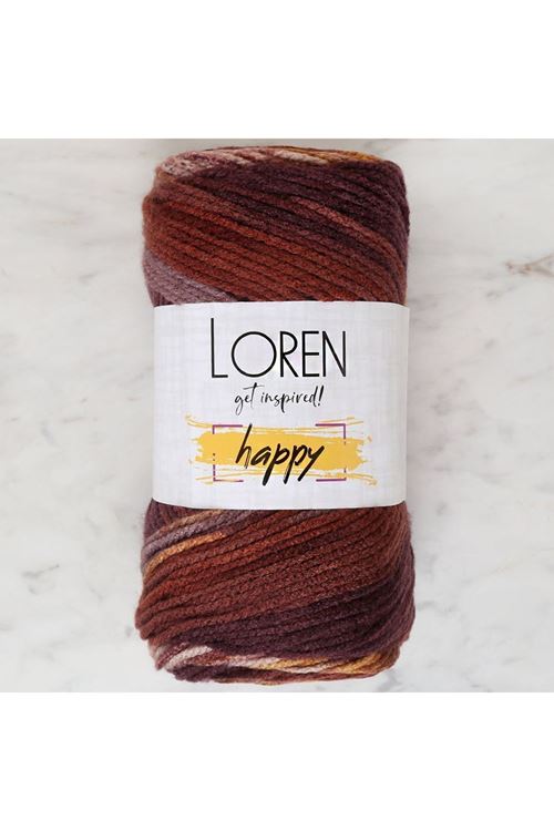 Loren Happy Ebruli El Örgü İpi - RH020 - 34305
