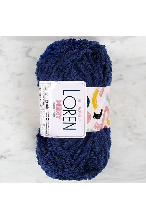 Loren Mery Petrol Mavisi El Örgü İpi - M417 - 34322