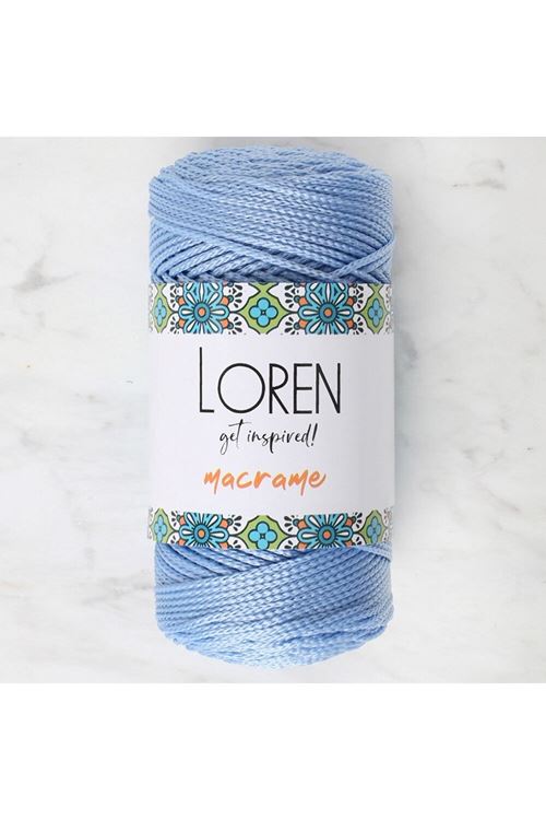 Loren Macrame Mavi El Örgü İpi - RM 0220 - 34350
