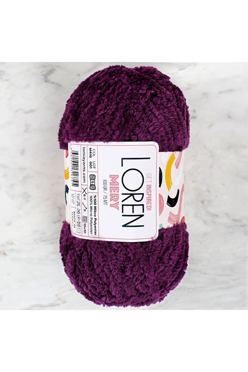 Loren Mery Mor El Örgü İpi - M416 - 34321