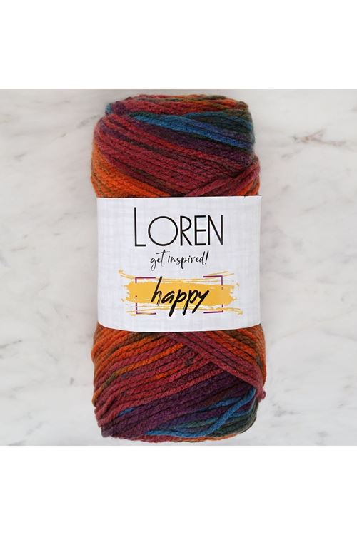 Loren Happy Ebruli El Örgü İpi - RH017 - 34302