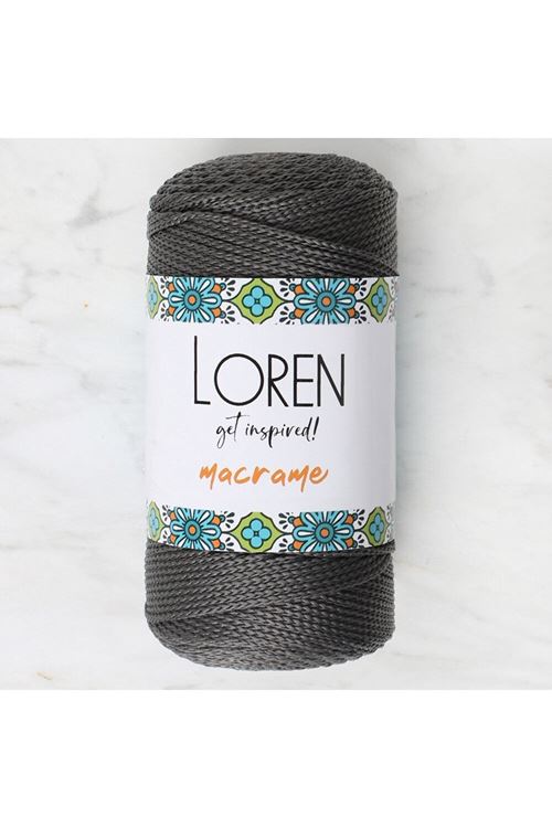 Loren Macrame Füme El Örgü İpi - RM 067 - 34341