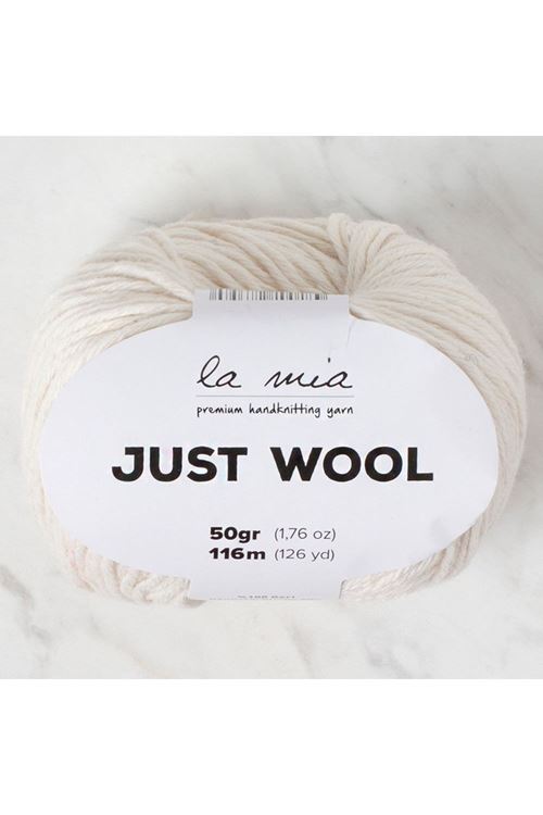 La Mia Just Wool Krem El Örgü İpi - LT018 - 34183