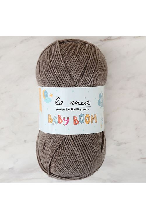 La Mia Baby Boom Gri El Örgü İpi - 1921 - 34143