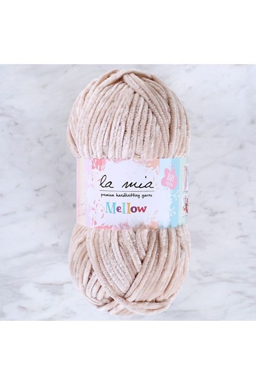 La Mia Mellow Bej El Örgü İpi - 943 - 34179