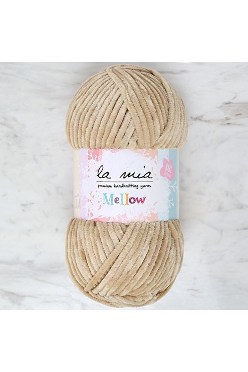 La Mia Mellow Bej El Örgü İpi - 908 - 34157