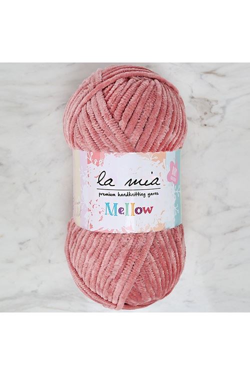 La Mia Mellow Pudra Pembe El Örgü İpi - 939 - 34175