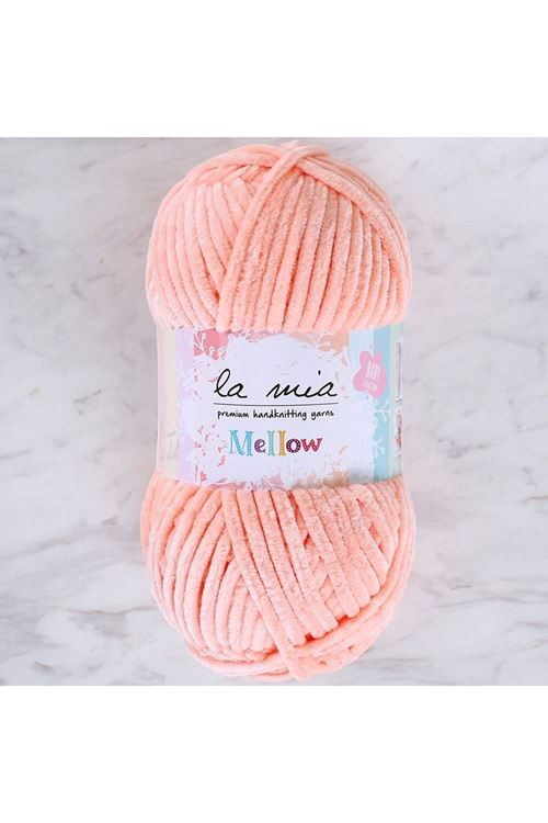 La Mia Mellow Pembe El Örgü İpi - 906 - 34155
