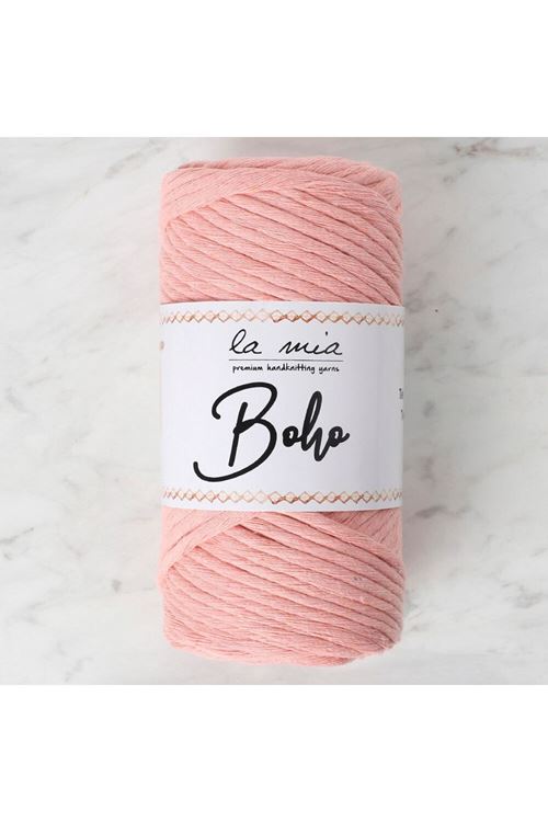 La Mia Boho Açık Somon Büküm Makrome İpi - L018 - 34212