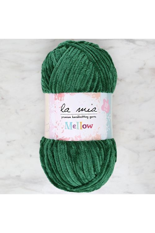 La Mia Mellow Yeşil El Örgü İpi - 928 - 34170