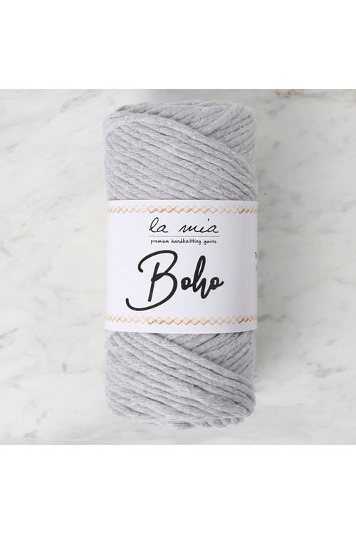 La Mia Boho Açık Gri Büküm Makrome İpi - L044 - 34210