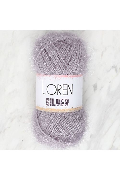 Loren Silver Gri El Örgü İpi - RS0006 - 34097