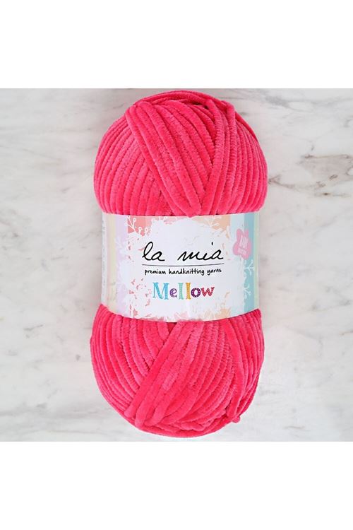La Mia Mellow Fuşya El Örgü İpi - 921 - 34166