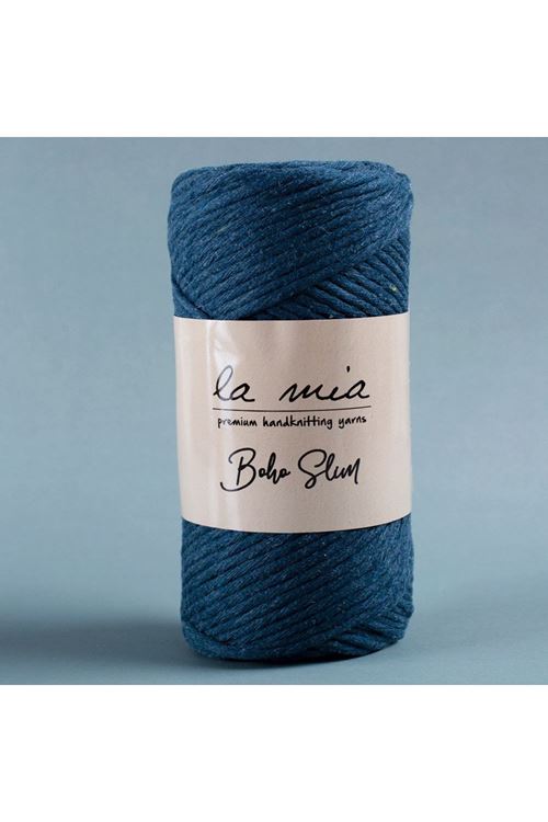 La Mia Boho Slim Havacı Mavi El Örgü İpi -L110 - 34199