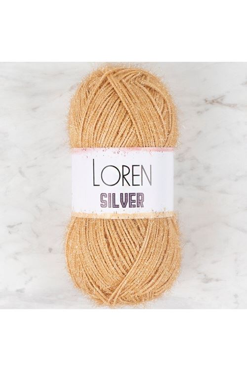 Loren Silver Bej El Örgü İpi - RS00100 - 34095